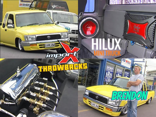 Brendan's Toyota Hilux is the air bagged street sweeper we never knew we wanted!