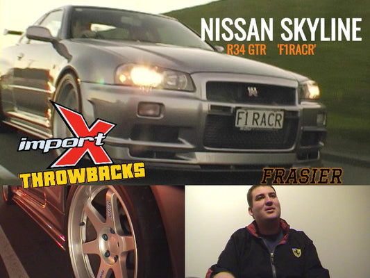 The quest to make Fraser's Nissan Skyline R34 GTR the ultimate street car