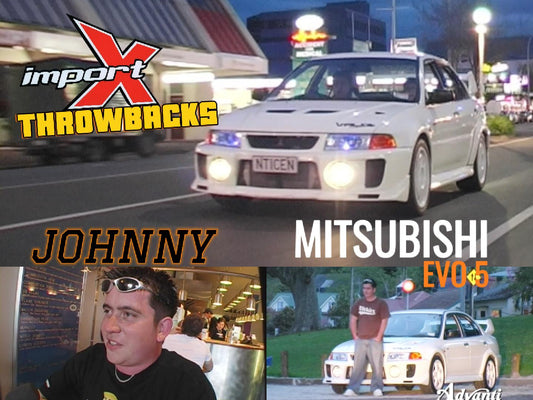 Johnny's Mitsubishi Lancer Evo 5 is immaculate and one of the finest in Hamilton
