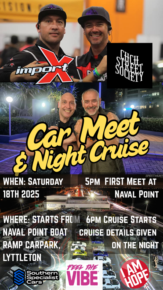 Christchurch Car Meet & Cruise: Import X is coming back!